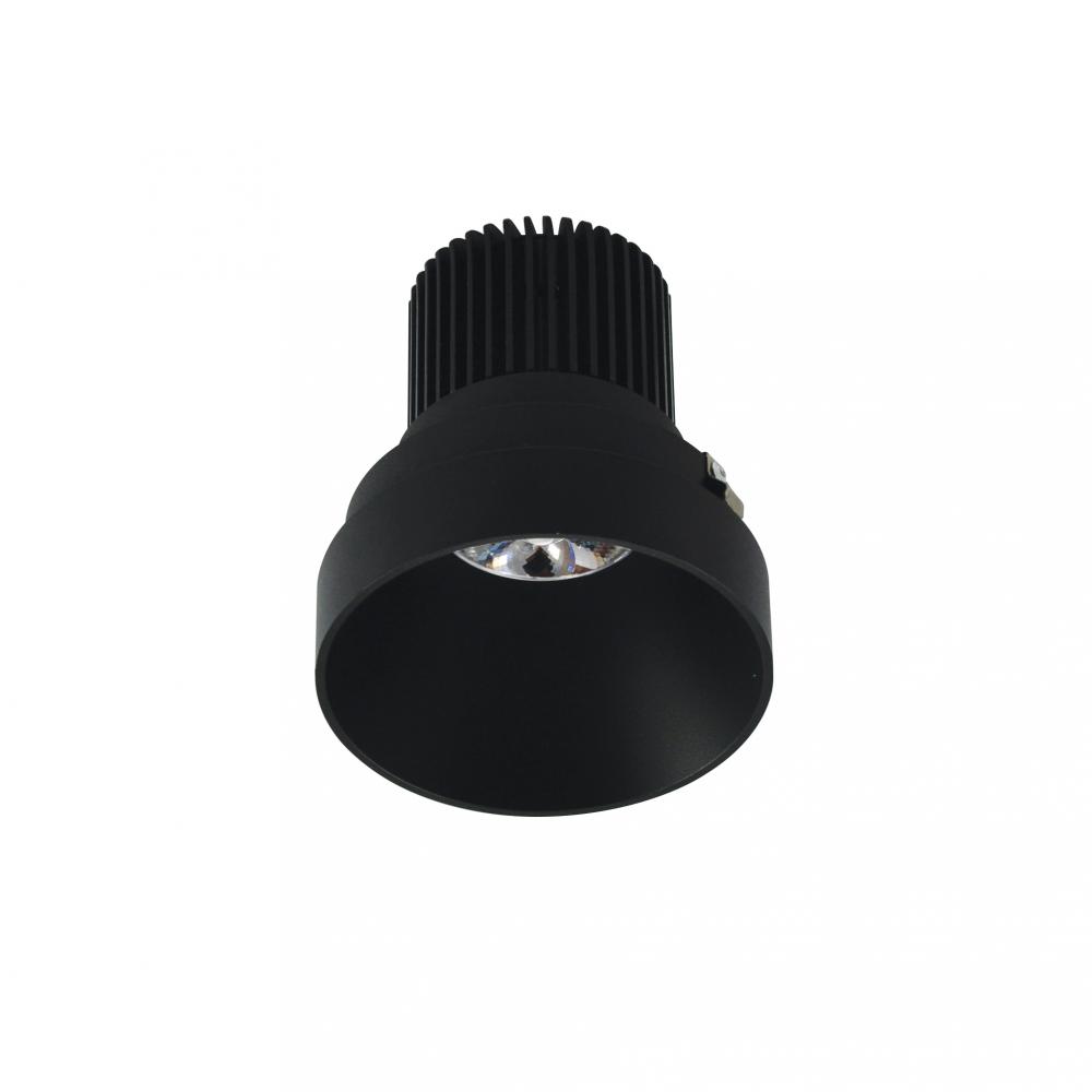 4&#34; Iolite LED Round Trimless Downlight, 10-Degree Optic, 850lm / 12W, 2700K, Black Finish
