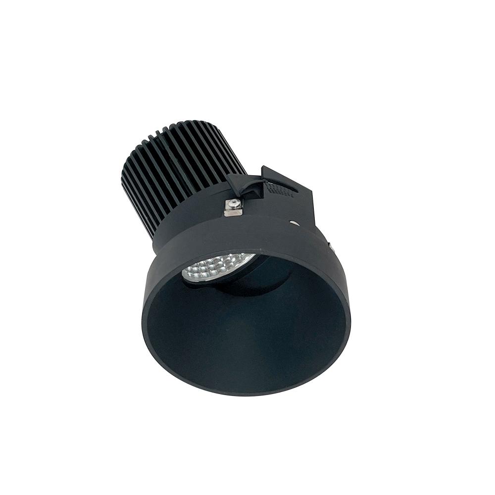 4&#34; Iolite LED Round Trimless Adjustable Slot, 1000lm / 14W, 2700K, Black Finish