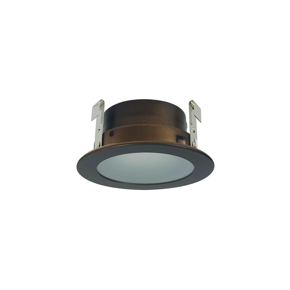 3&#34; Frosted Flat Lens with Reflector, Bronze