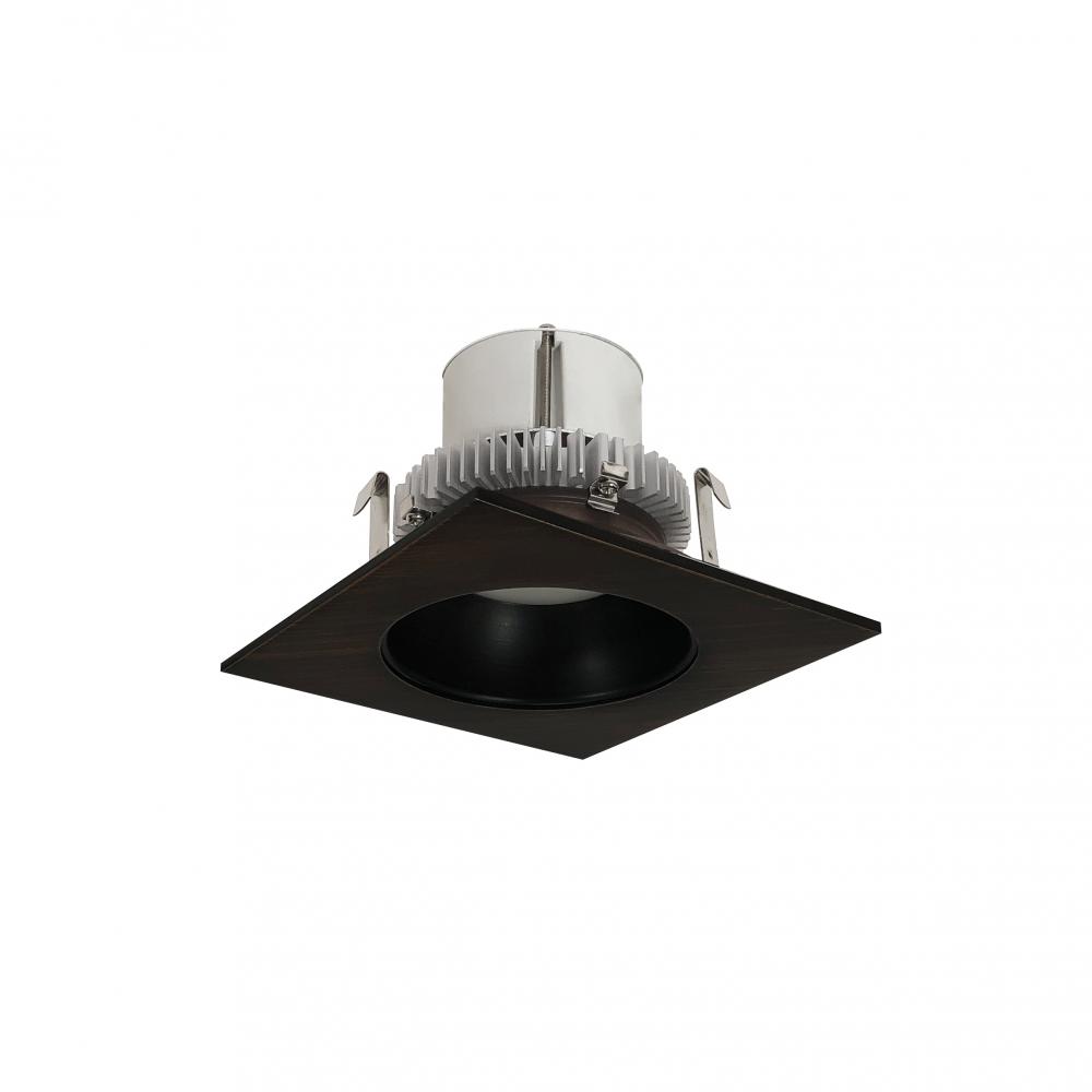 4&#34; Cobalt Click Square Retrofit Reflector with Round Aperture, 1000lm / 12W, 2700K, Bronze