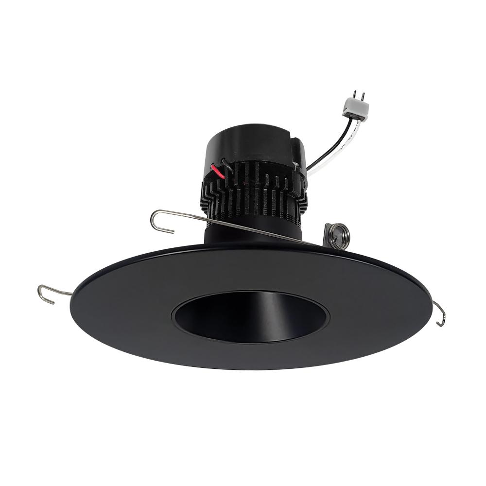 5&#34;/6&#34; Pearl Low Voltage LED Round Retrofit Reflector, 1150lm / 11W, 2700K, Black Reflector /