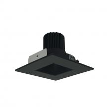 Nora NIO-4SNDSQ27QBB - 4" Iolite LED Square Reflector with Square Aperture, 10-Degree Optic, 850lm / 12W, 2700K, Black