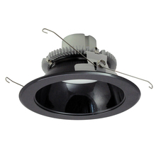 Nora NLCBC2-65127BB/10 - 6" Cobalt Click Round Retrofit Reflector, 1000lm / 12W, 2700K, Black Reflector / Black Flange