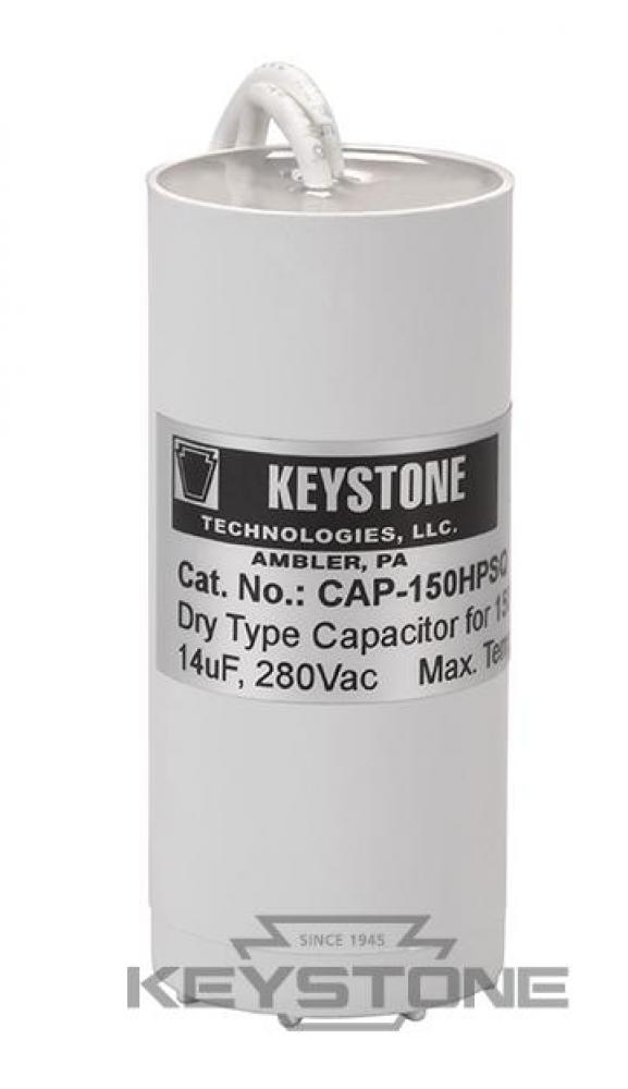 Capacitor for 150W HPS Quad, 14uF, 280V, Dry Film