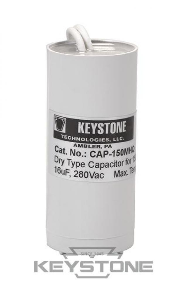 Capacitor for 150W MH Quad, 16uF, 280V, Dry Film