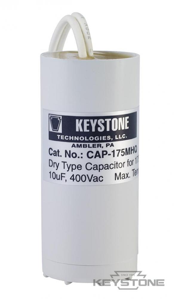 Capacitor for 175W MH Quad, 10uF, 400V, Dry Film