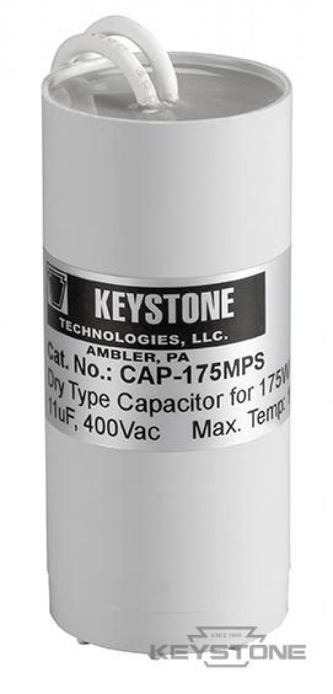 Capacitor for 175W Pulse Start MH, 11uF, 370V, Dry Film