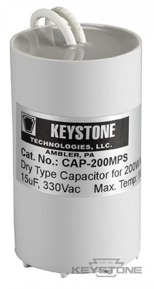 Capacitor for 200W Pulse Start MH, 15uF, 330V, Dry Film