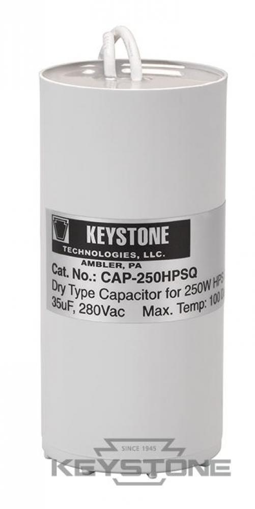 Capacitor for 250W HPS Quad, 35uF, 280V, Dry Film