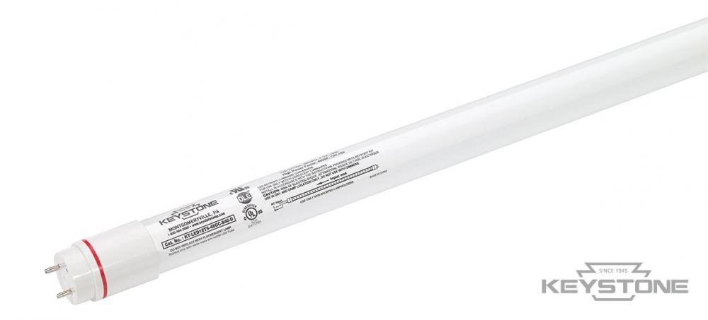 18.5W, 2600 Lumen, 4&#39; 240&#39; Beam Angle, Ballast Bypass, DLC 4.0, Coated