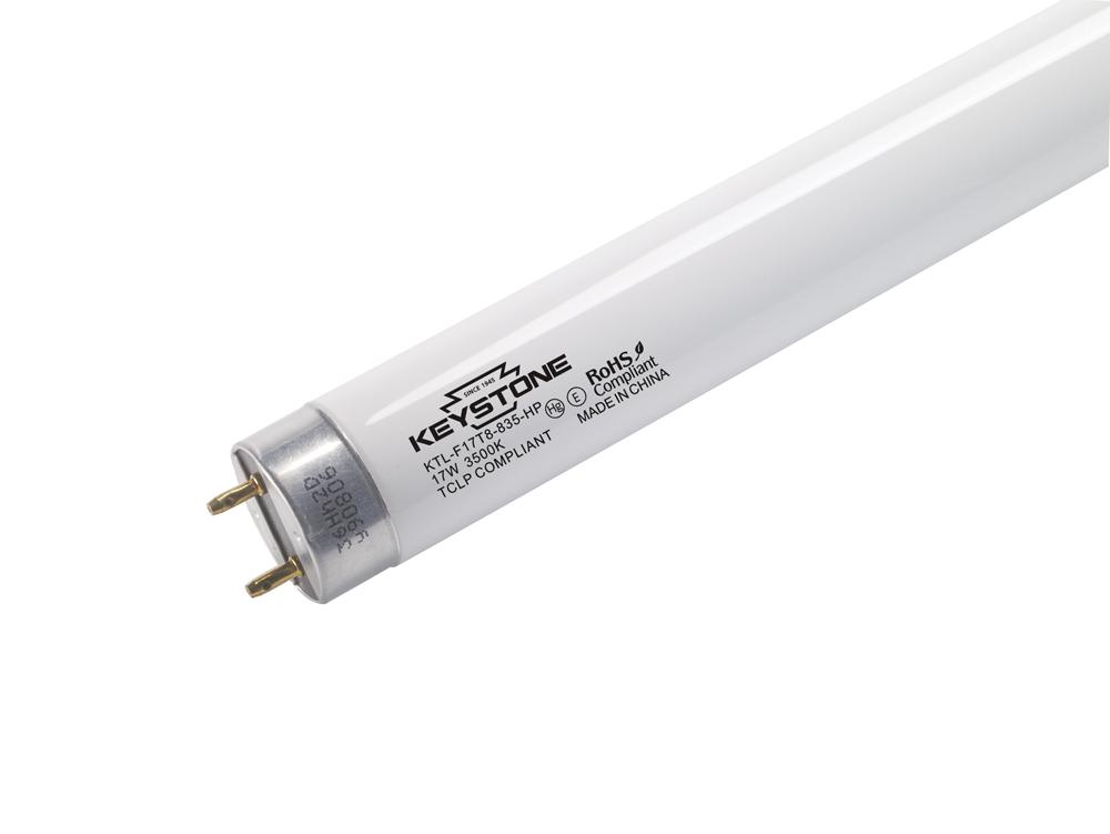F17T8, 85 CRI, High Performance Lamps - Available 3500, 4100 and 5000K