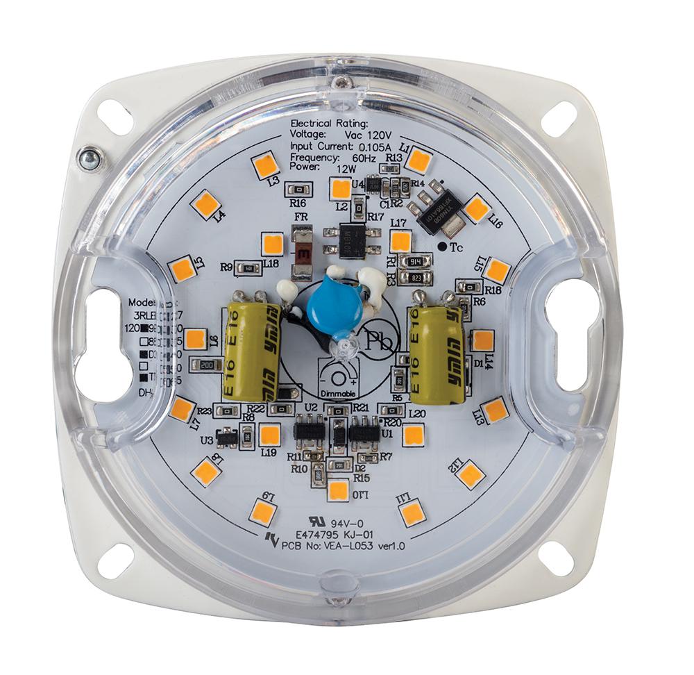 10W, 3&#34; Round AC LED Light Engine Kit, Phase Dimming, 90 CRI, 2700, 3000, 4000, 5000K avai