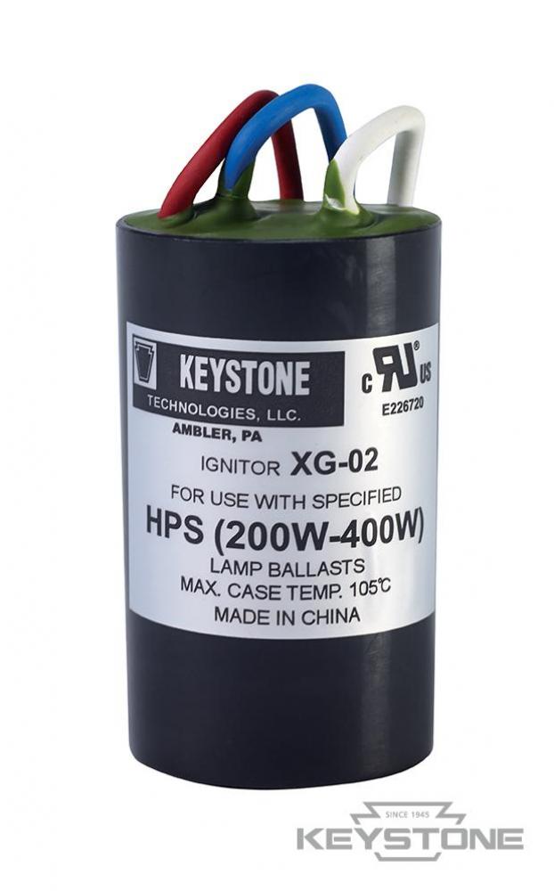 Ignitor for 250-400W HPS