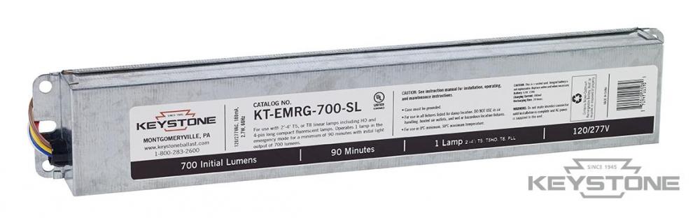 700 Lumen, 90 Minutes, Low Profile Case