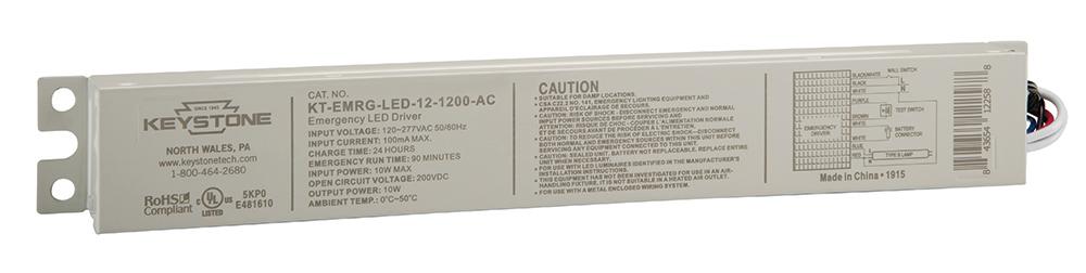 12W, 1200 Lumen, Optimized for DirectDrive (Type B) Single Ended LED Tubes