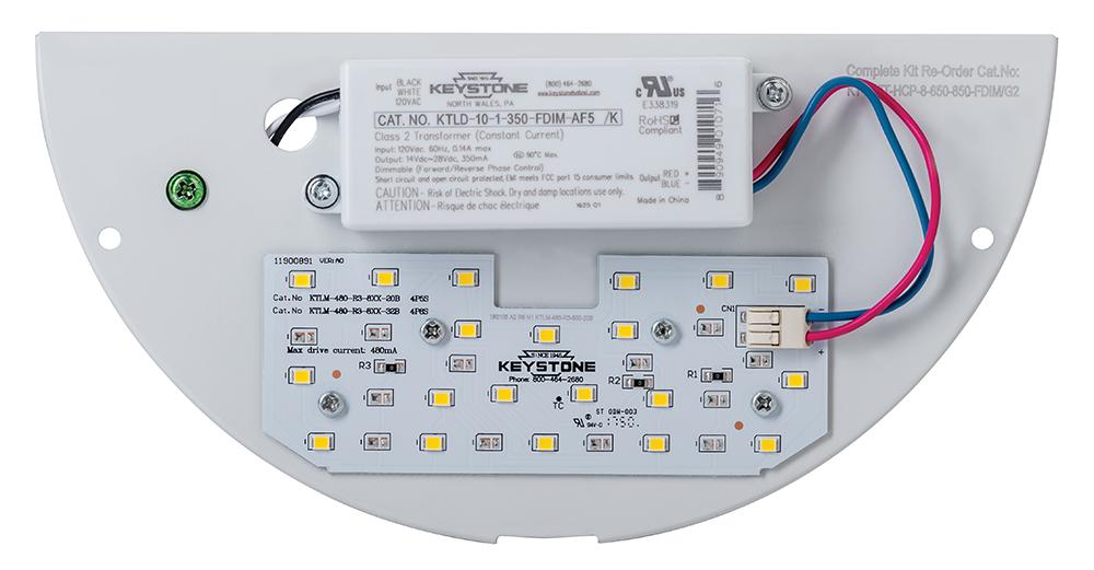 7W, Sconce LED Kit, 650 lumens, Phase Control Dimming