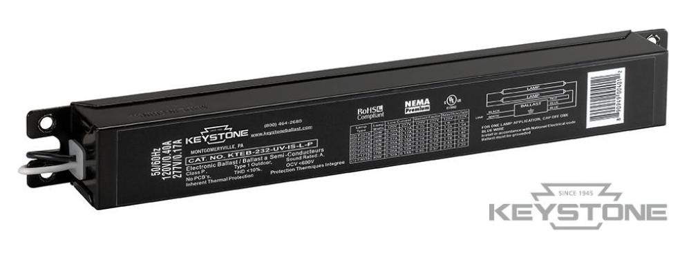 2 Lite F17/25/32 T8, NEMA Premium, Reduced Output
