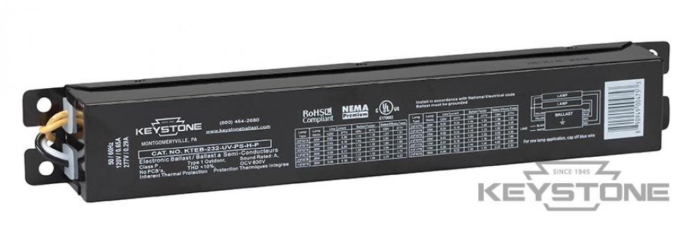 2 Lite F17/25/32 T8, NEMA Premium, High Output