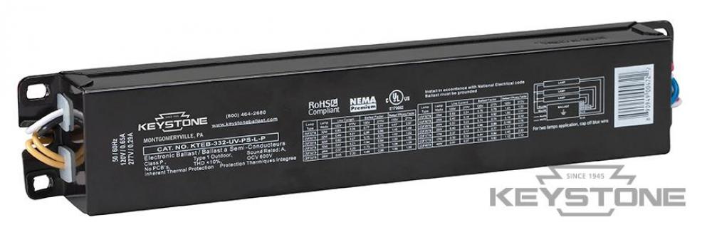 3 Lite F17/25/32 T8, NEMA Premium, Reduced Output