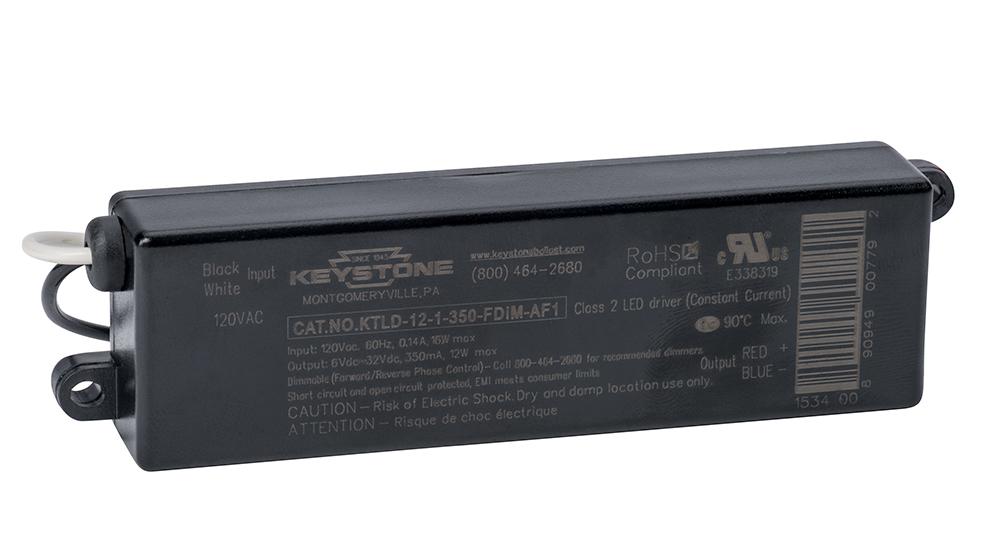 12W Max, 350mA Output, 6-32Vdc, Dimmable (Phase Control)