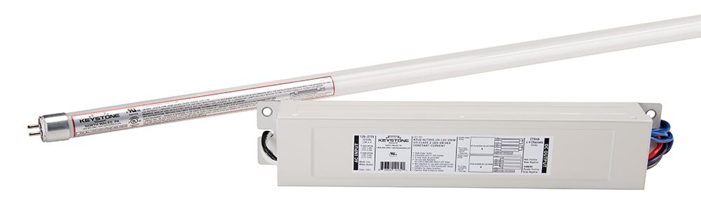 LED Driver for (3-4) T5HE Type C lamps; 0-10V dimming, 270 mA output current