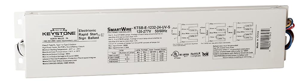 2-4 Lamps, 12-32 Feet