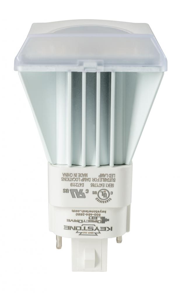 8W , 1000 Lumen, Vertical, G24d, Bypass 2 Pin & 4 Pin Ballasts