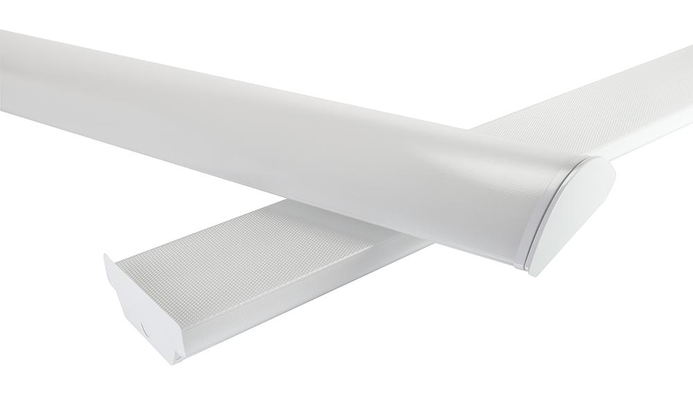 4&#39; Standard Wrap Fixture, 33W, 4,450 lumens, DLC Premium
