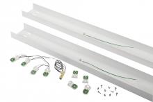 Keystone Technologies KT-RKIT-SP-W-82-C4-4LED - 4 Lite 8? Strip Bypass LED tube Kit. Includes (2) 4' Ballast Cover, (1) Wiring Harness w S