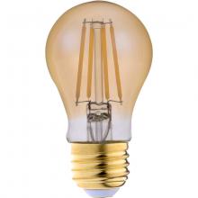 Eiko. LED4.5WA19/FIL/822-DIM-G7 - LED Advantage Filament A19 320 Deg, 4.5W-350lm, Dimmable, 80CRI, 2200K, E26, 120VAC Golden