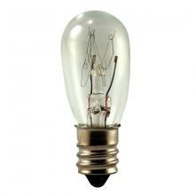Eiko. 6S6/130V - 130V 6W S-6  Candelabra Base