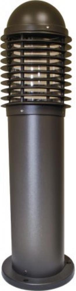 CAST ALUM BOLLARD G24 2PIN 12W 100 LEDS 120-277V 24&#34;