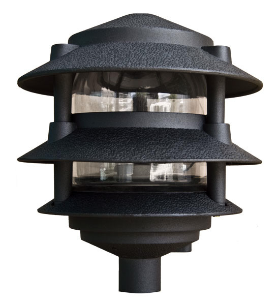 PAGODA FIX 3  TIER 6&#34; TOP 1/2&#34; BASE 6W LED 120V
