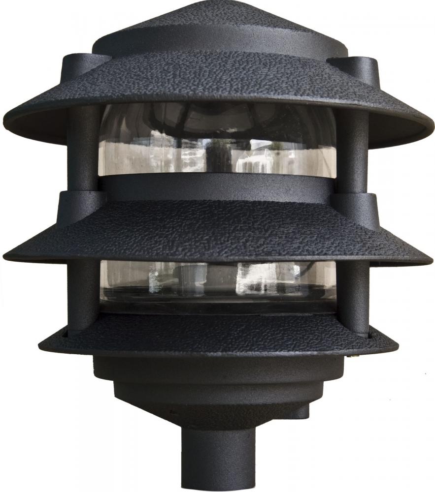 PAGODA FIX 3 TIER 10&#34;TOP 1/2&#34;BASE 13W DL-S13-GU24 120V