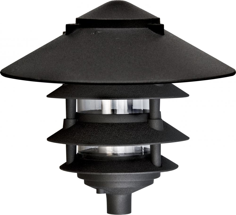 PAGODA FIX 4 TIER 10&#34;TOP 1/2&#34;BASE INCAND 120V