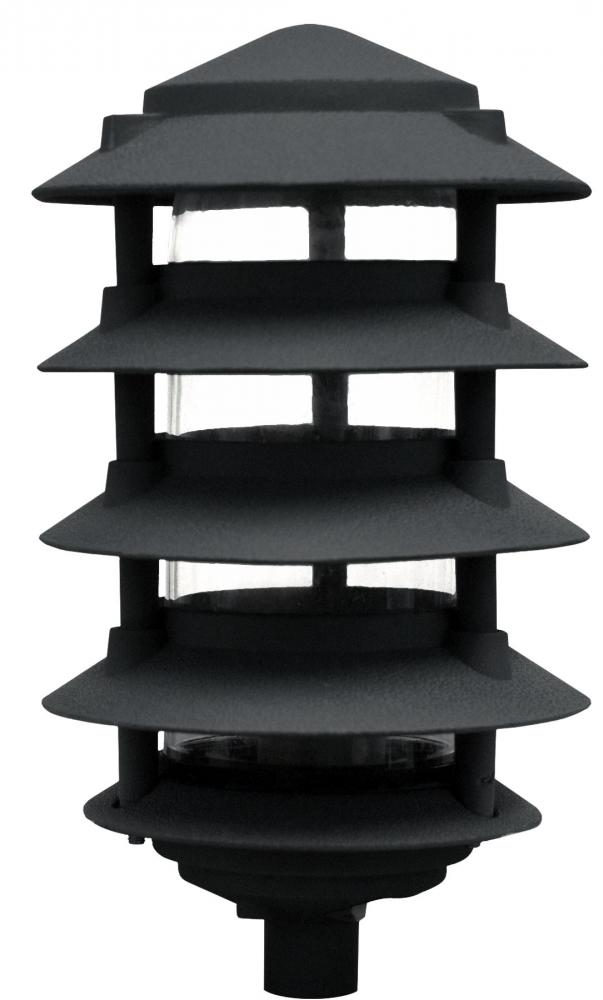 PAGODA FIX 5 TIER 6&#34;TOP 3&#34;BASE 26W DL-S26-GU24 120V