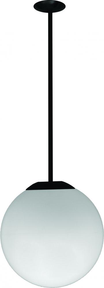 16&#34; CEILING GLOBE FIX 24&#34; DROP 150W INCAND 120V