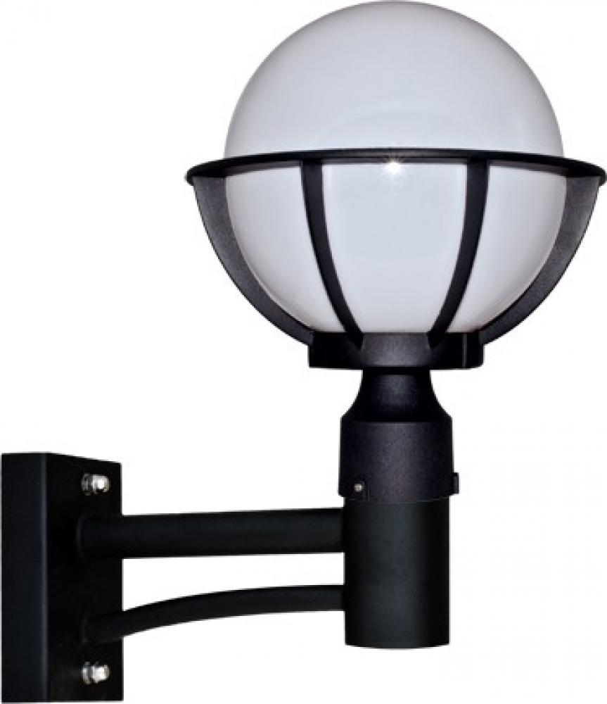 CAST ALUM 10&#34; GLOBE WALL FIX INCAND 120V