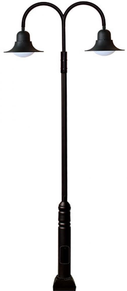 DROP LIGHT POST FIX 2 X 70W HPS 120V