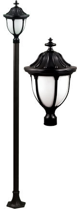 Dabmar GM5501-LED16-B - SHOWCASE POST LIGHT FIX LED 16W 120V