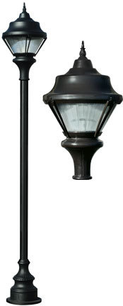 Dabmar GM9000-LED30-B - CAST ALUM POST FIX LED 30W 120V