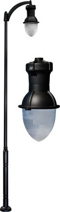 Dabmar GM9270-LED75-B - DROP LIGHT POST LIGHT FIX LED 75W 120V