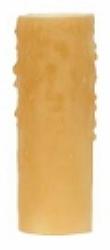 Bee&#39;s Drip (Bee&#39;s Wax) Edison Base; Amber (Honey); 1-1/4&#34; Inside Diameter; 1-9/16&#34;