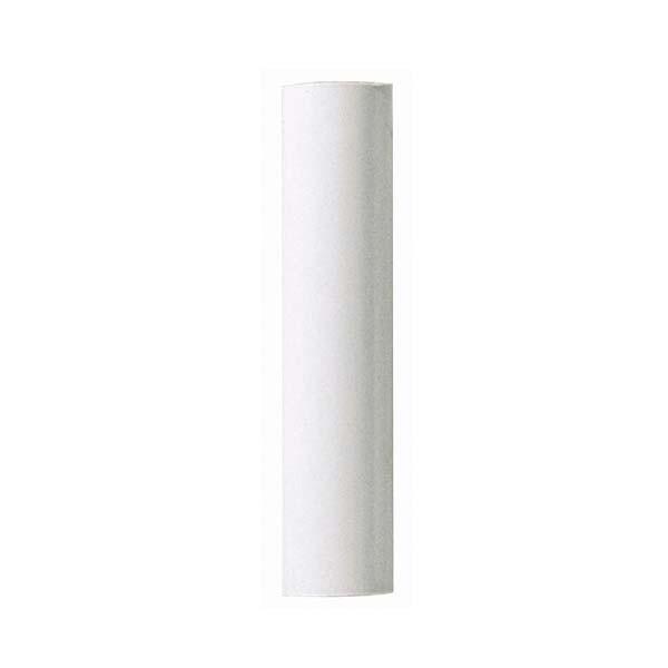 Plastic Candle Cover; White Plastic; 13/16&#34; Inside Diameter; 7/8&#34; Outside Diameter;