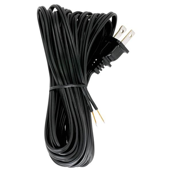 18/2 SPT-1-105C All Cord Sets - Molded Plug - Tinned Tips 3/4&#34; Strip with 2&#34; Slit 100 Ctn.