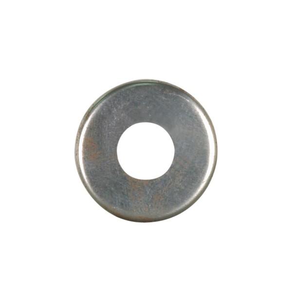 Steel Check Ring; Curled Edge; 1/8 IP Slip; Unfinished; 5/8&#34; Diameter