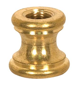 Solid Brass Neck And Spindle; Unfinished; 7/8&#34; x 13/16&#34;; 1/8 IP Tapped