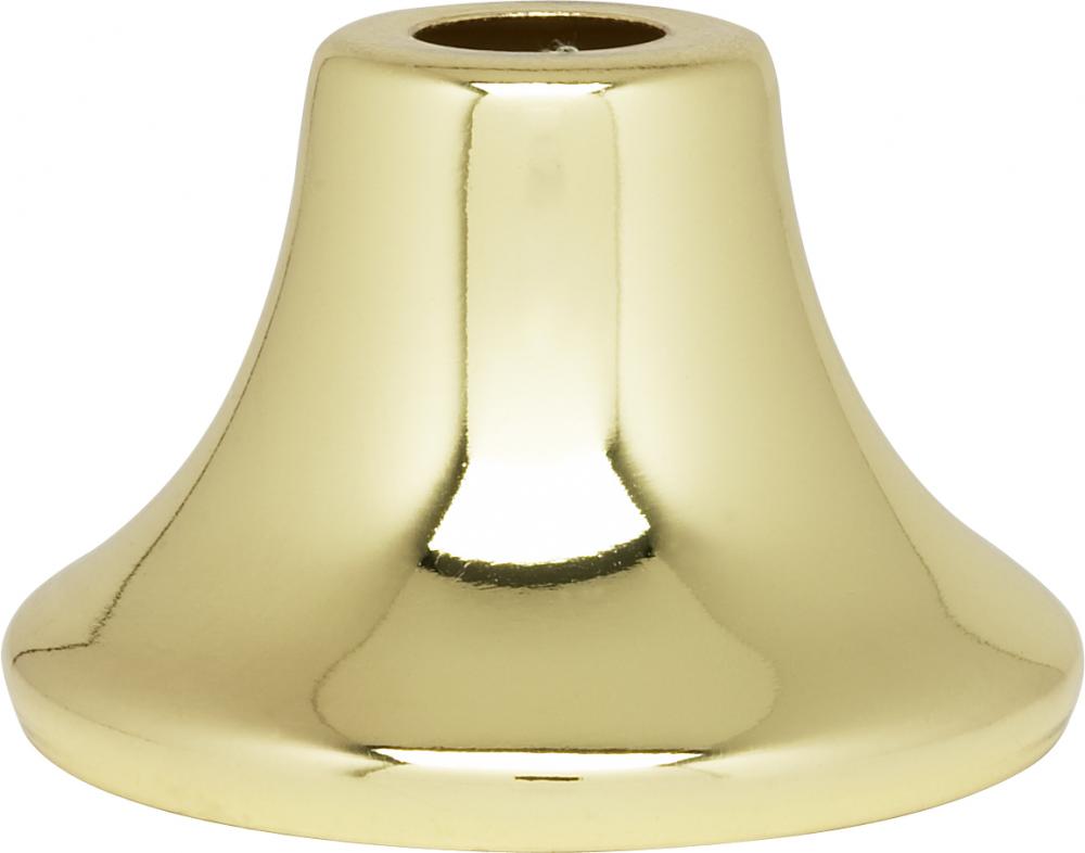 Flanged Steel Neck; 7/16&#34; Hole; 1-3/16&#34; Height; 3/4&#34; Top; 1-3/4&#34; Bottom Seats; Brass
