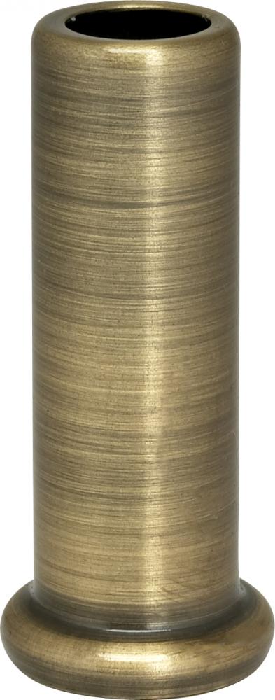 Flanged Steel Neck; 2&#34; Height; 7/8&#34; Bottom; Antique Brass Finish