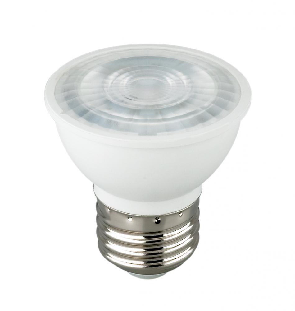 6.5 watt; LED MR16; 4000K; 40&#39; beam spread; Medium base; 120 volts